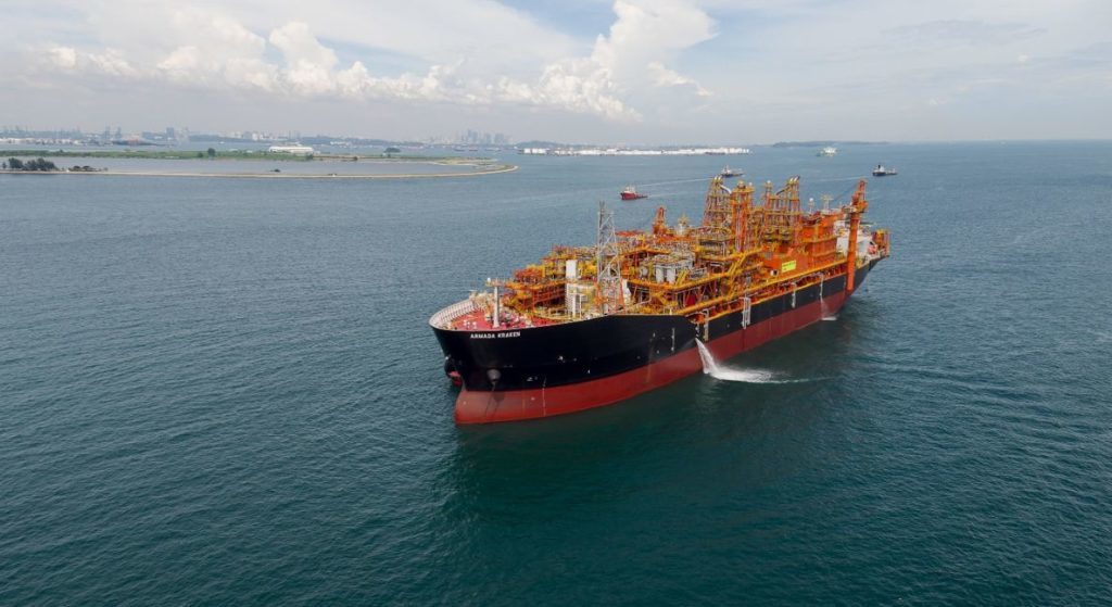 The Bumi-Armada-owned FPSO used to produce from EnQuest's Kraken field
