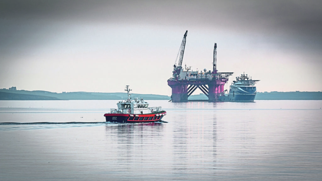 Orkney is the destination of choice for ship to ship oil transfers.