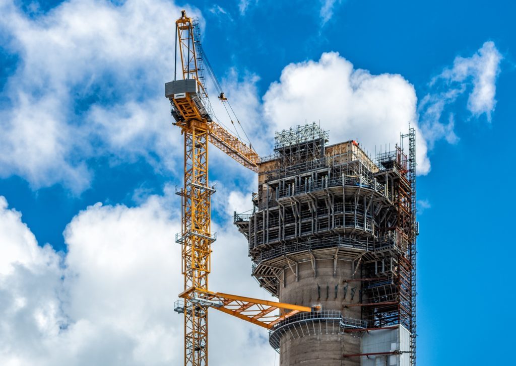 Sellafield nuclear chimney Windscale tower crane