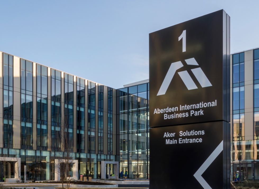 Aker Solutions' base in Dyce, Aberdeen