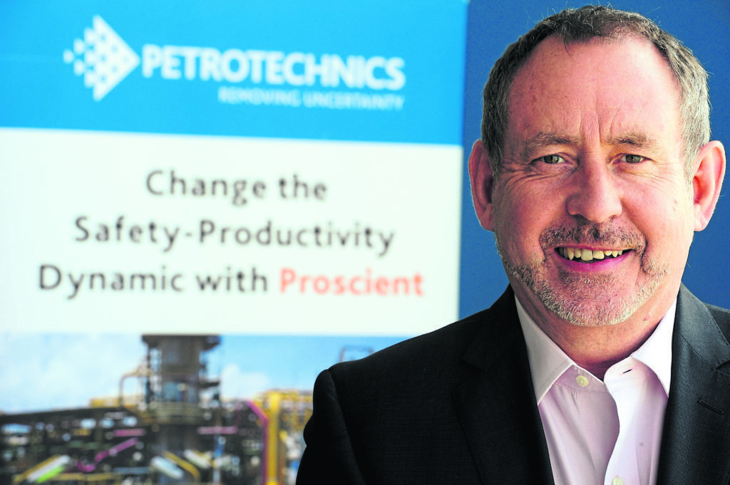Phil Murray, chief exec of oil and gas technology firm Petrotechnics.