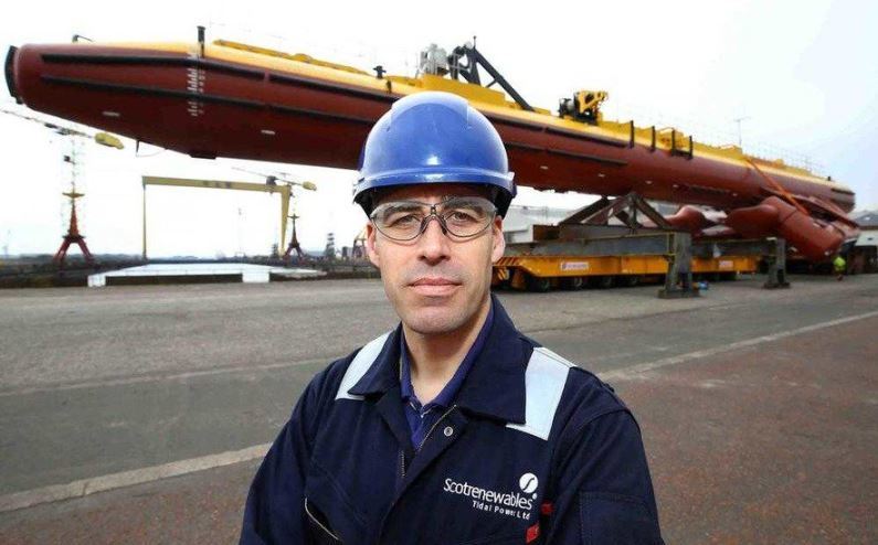 Andrew Scott, chief executive of Orbital Marine Power.