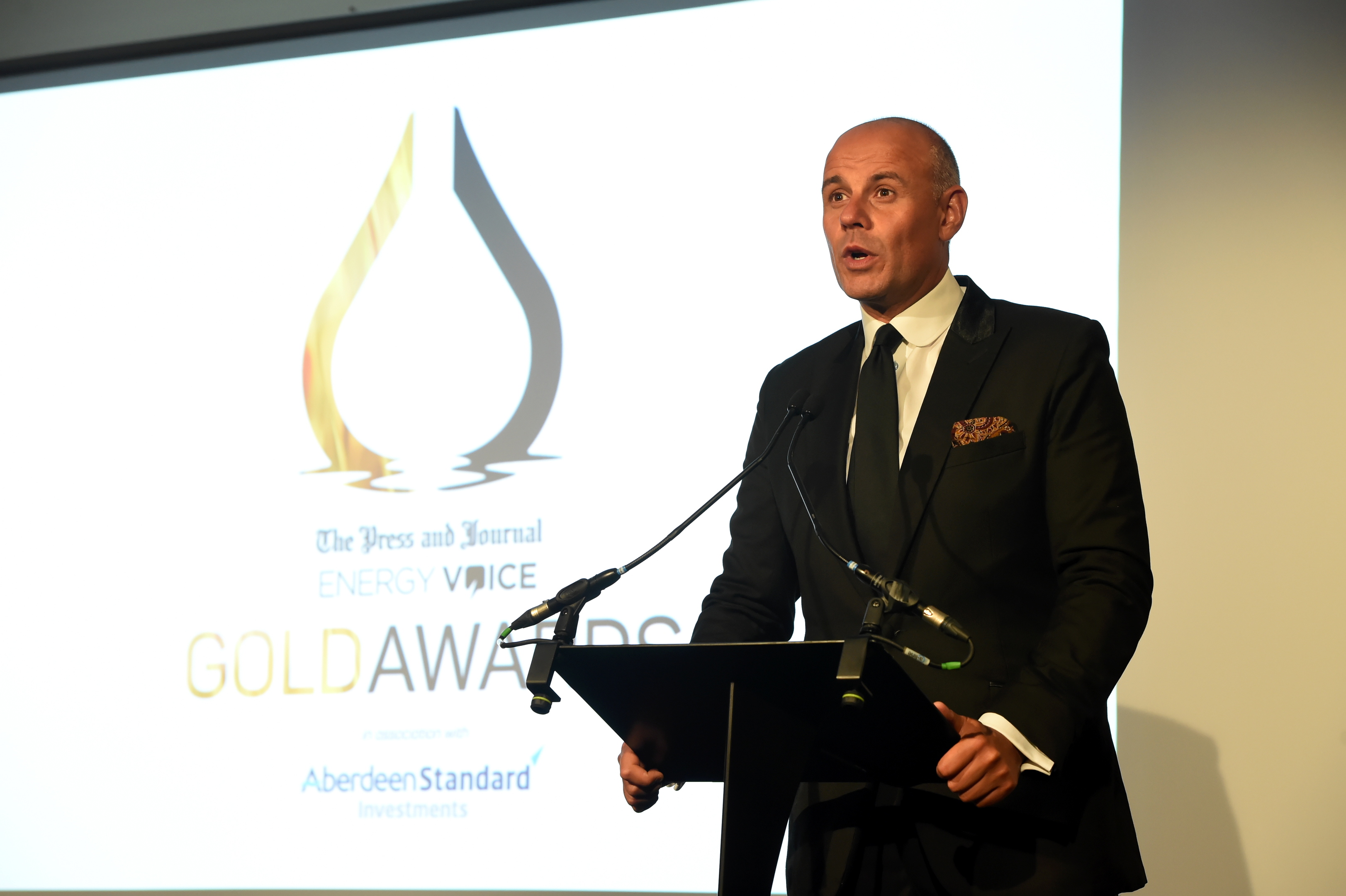Press & Journal's Gold Awards 2018, at the Marcliffe Hotel.

Picture of the host for the evening, Jason Mohammad.

Picture by KENNY ELRICK     07/09/2018