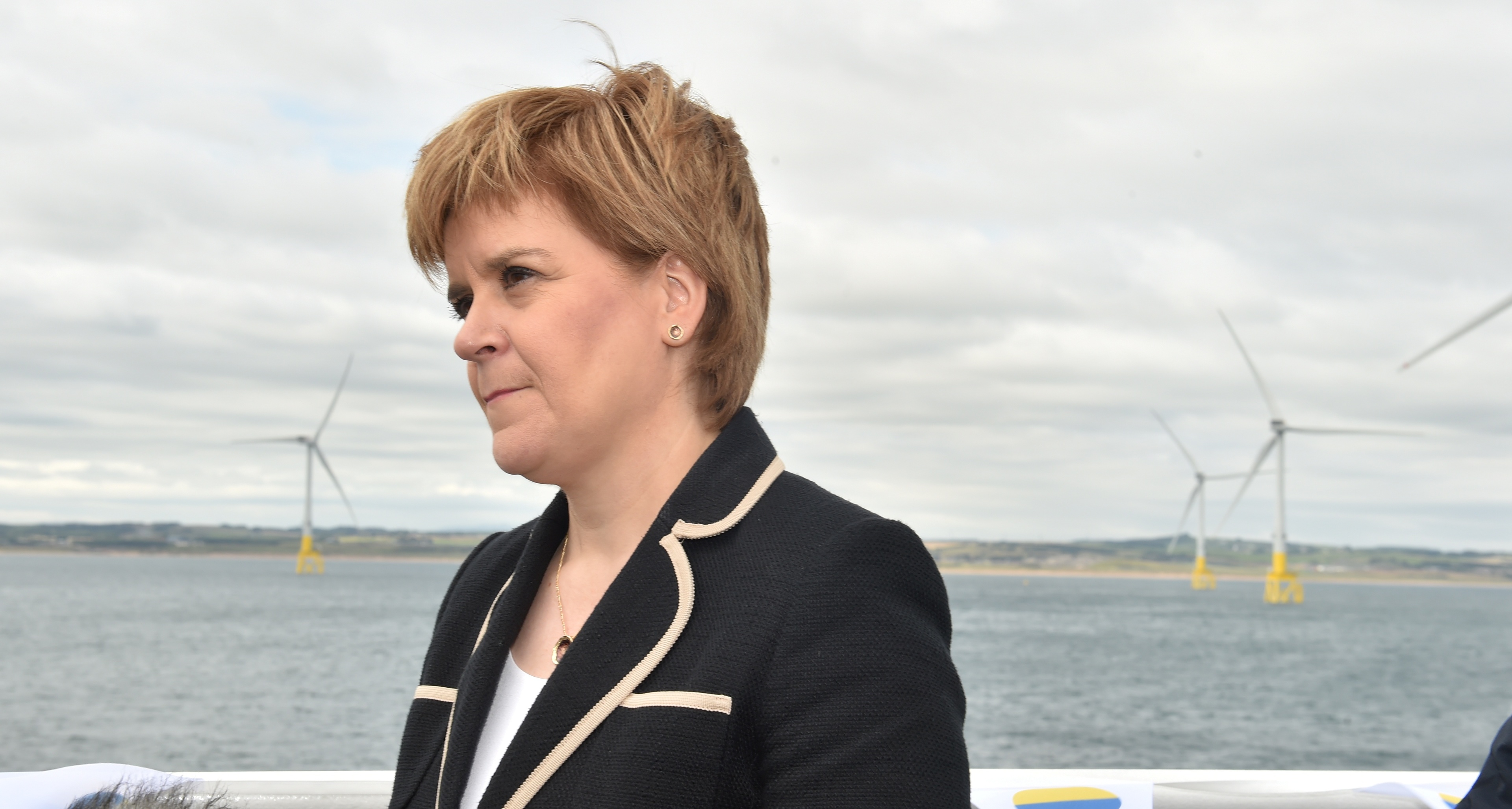 First Minister Nicola Sturgeon has said she will "convene a summit" over the fairness of wind farm contracts.