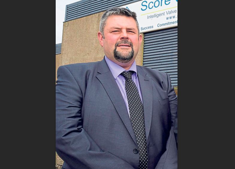 EXPANSION: Conrad Ritchie, managing director of Score Group