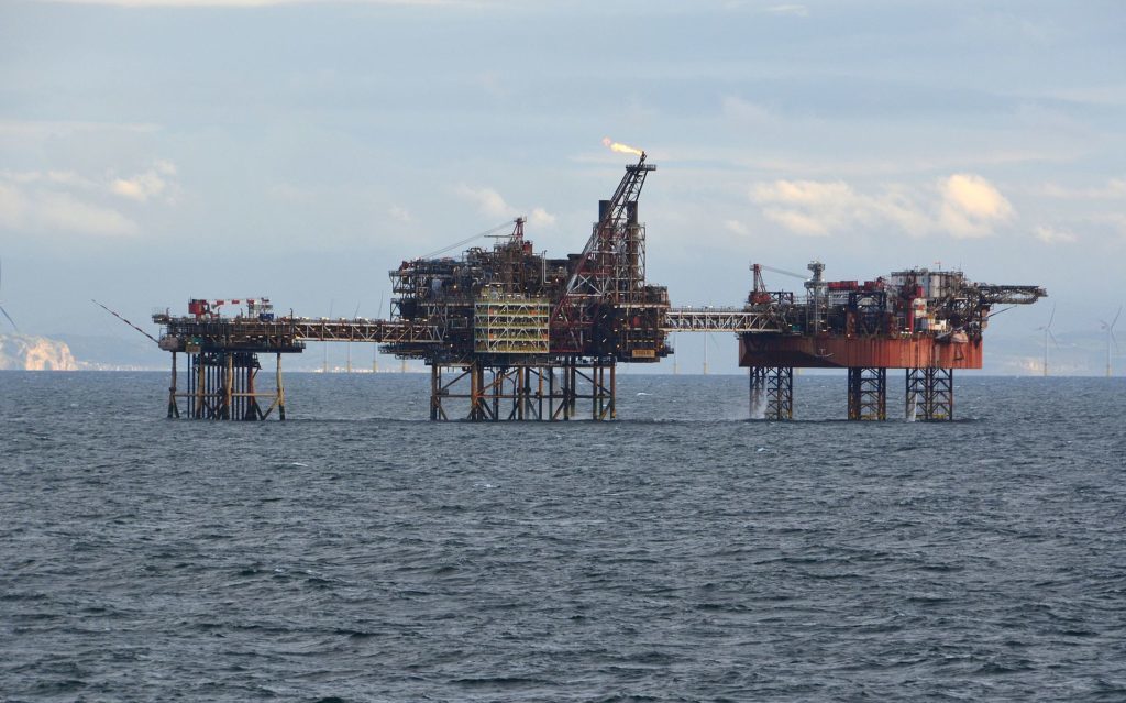 Eni's Douglas oil complex.