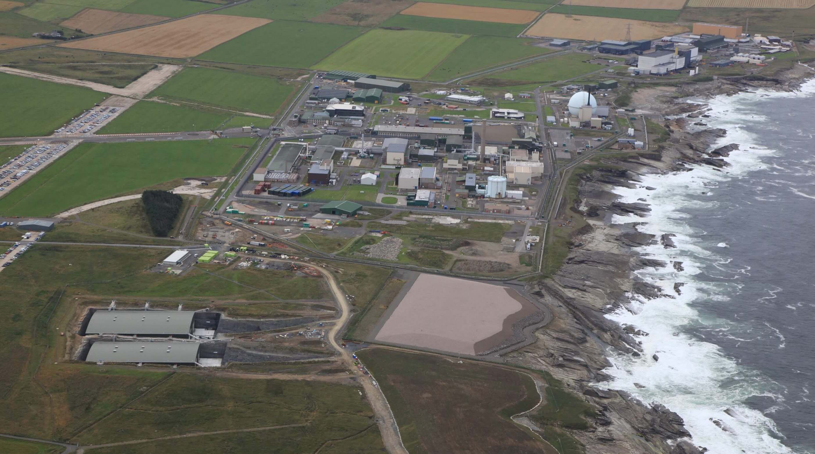 Dounreay aerial view of the site. Picture courtesy of Graham Group.