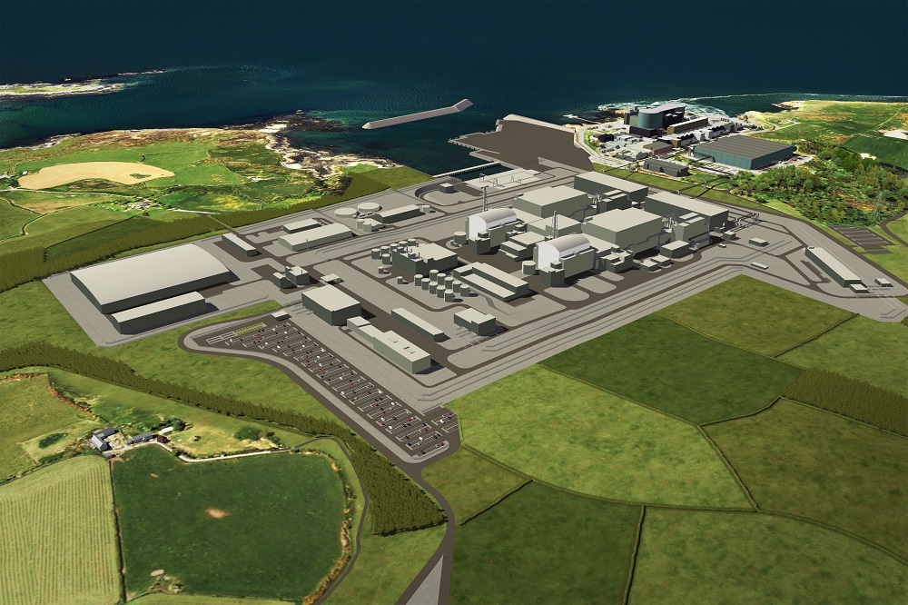 Hitachi has halted work on the Wylfa project