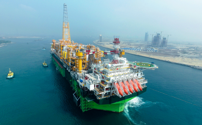 Total's FPSO for the Egina field off the Nigerian coast. PIC: Total