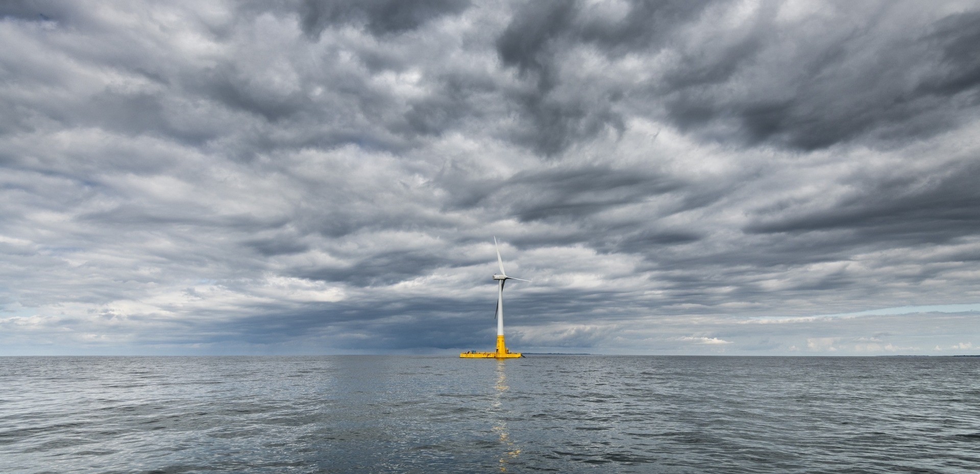 Floatgen is France's first offshore floating wind turbine.