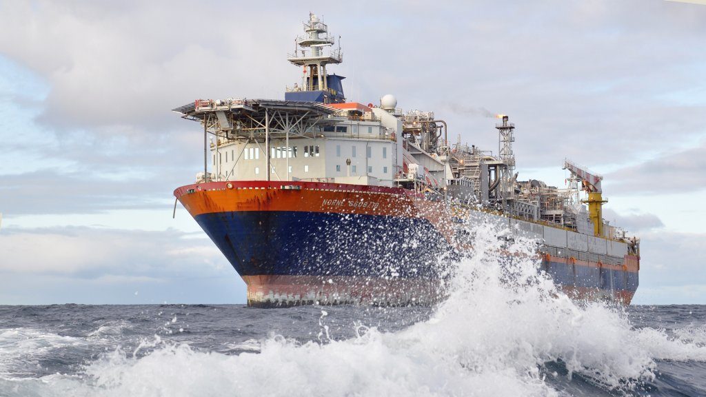 The Norne FPSO in the Norwegian Sea. (Photo: Anne-Mette Fjærli)