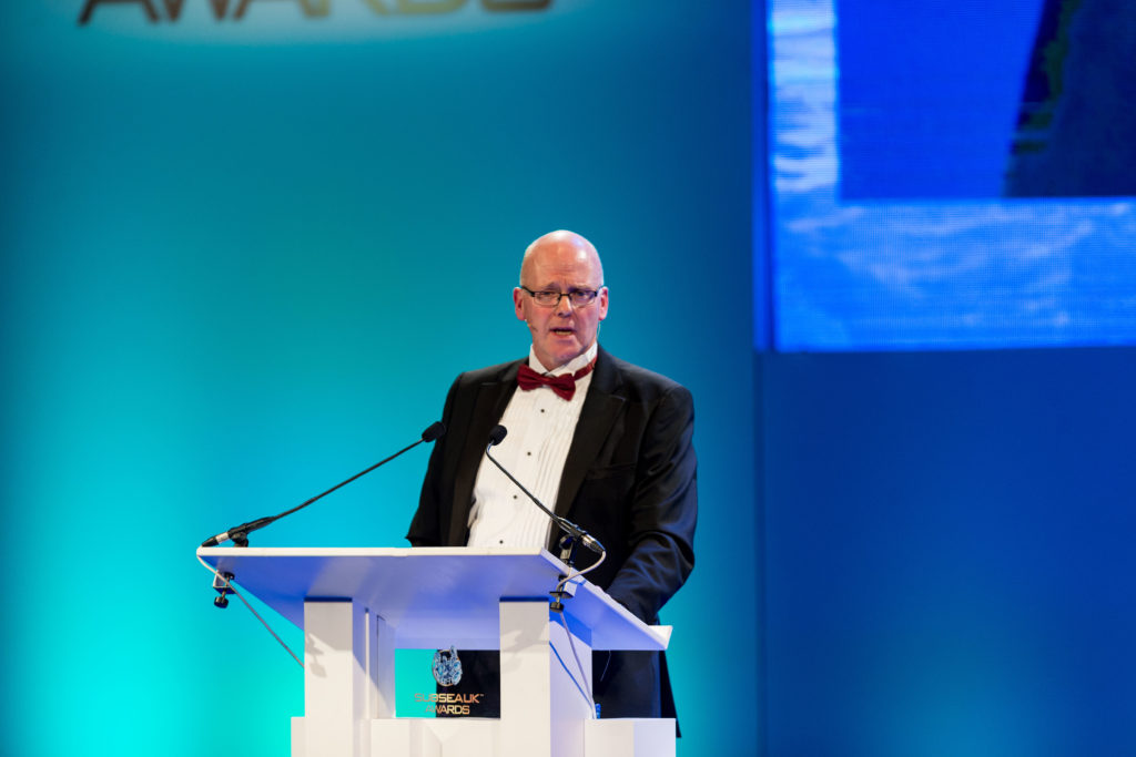 Subsea UK CEO Neil Gordon at the 2017 awards ceremony