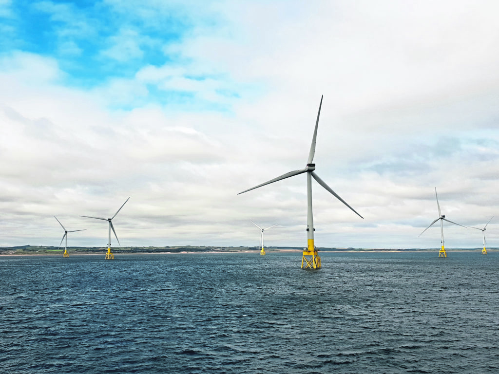 POWERING AHEAD: The EOWDC will improve efficiency and reduce costs for future offshore wind projects.