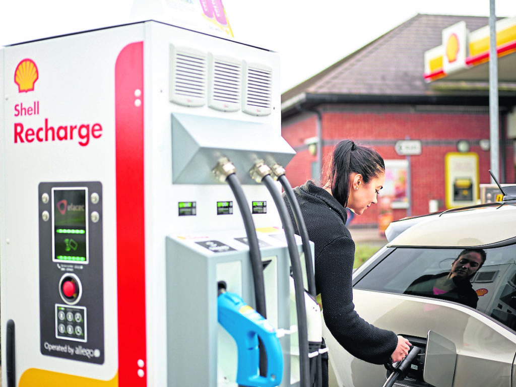 REVVY, STEADY, GO: The Shell Recharge initiative is being brought to Scotland after it met with great success south of the border