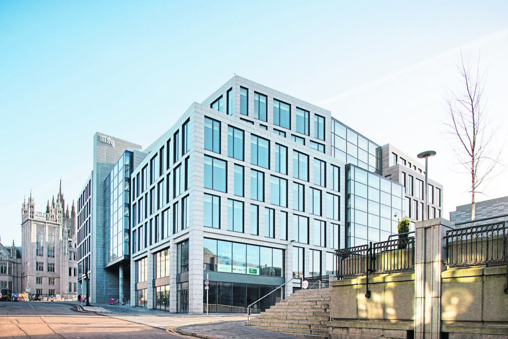 KPMG will move into Marischal Square next year.