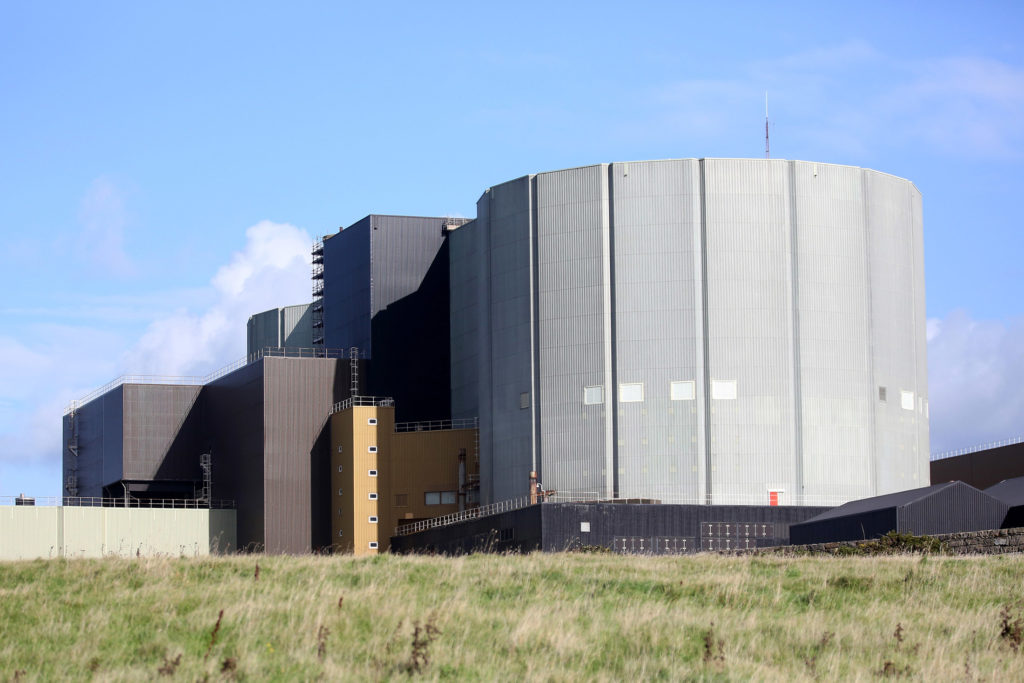 A general view of the Wylfa nuclear power station in Tregele, Anglesey, United Kingdom.  Photographer: Christopher Furlong/Getty Images