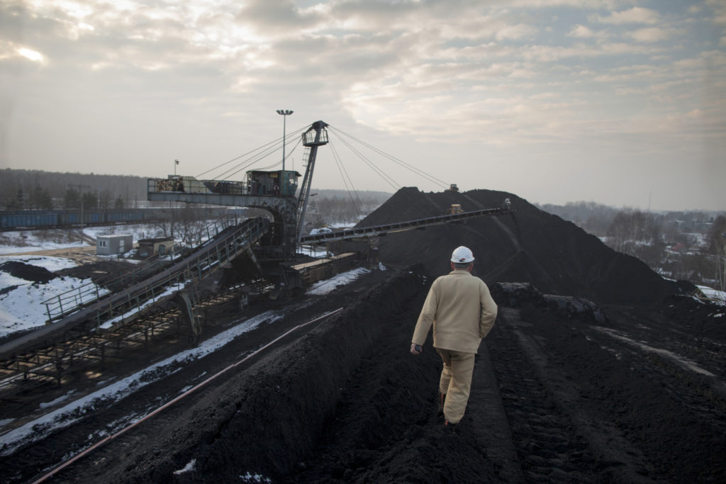 Hard coal and lignite accounts for around 80% of electricity generation in Poland. Pictured is the Bielszowice mine, operated by Kompania Weglowa SA, in Ruda Slaska, Poland. Photographer: Bartek Sadowski/Bloomberg