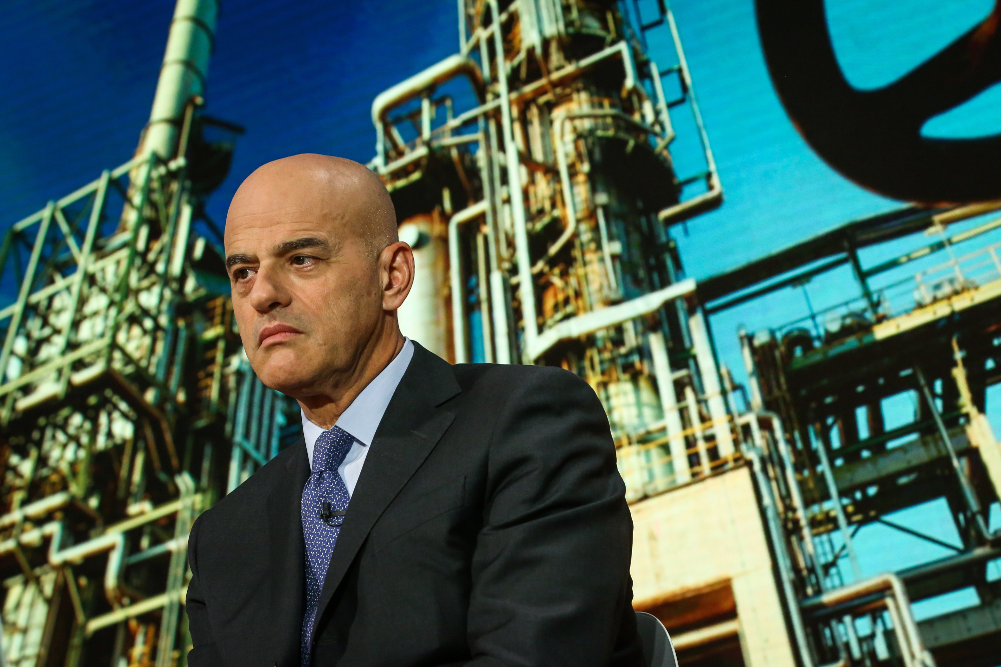 Claudio Descalzi, chief executive officer of Eni SpA,. Photographer: Christopher Goodney/Bloomberg