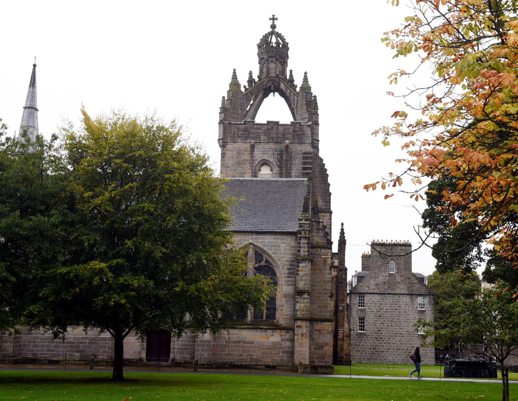 Aberdeen University fossil fuels