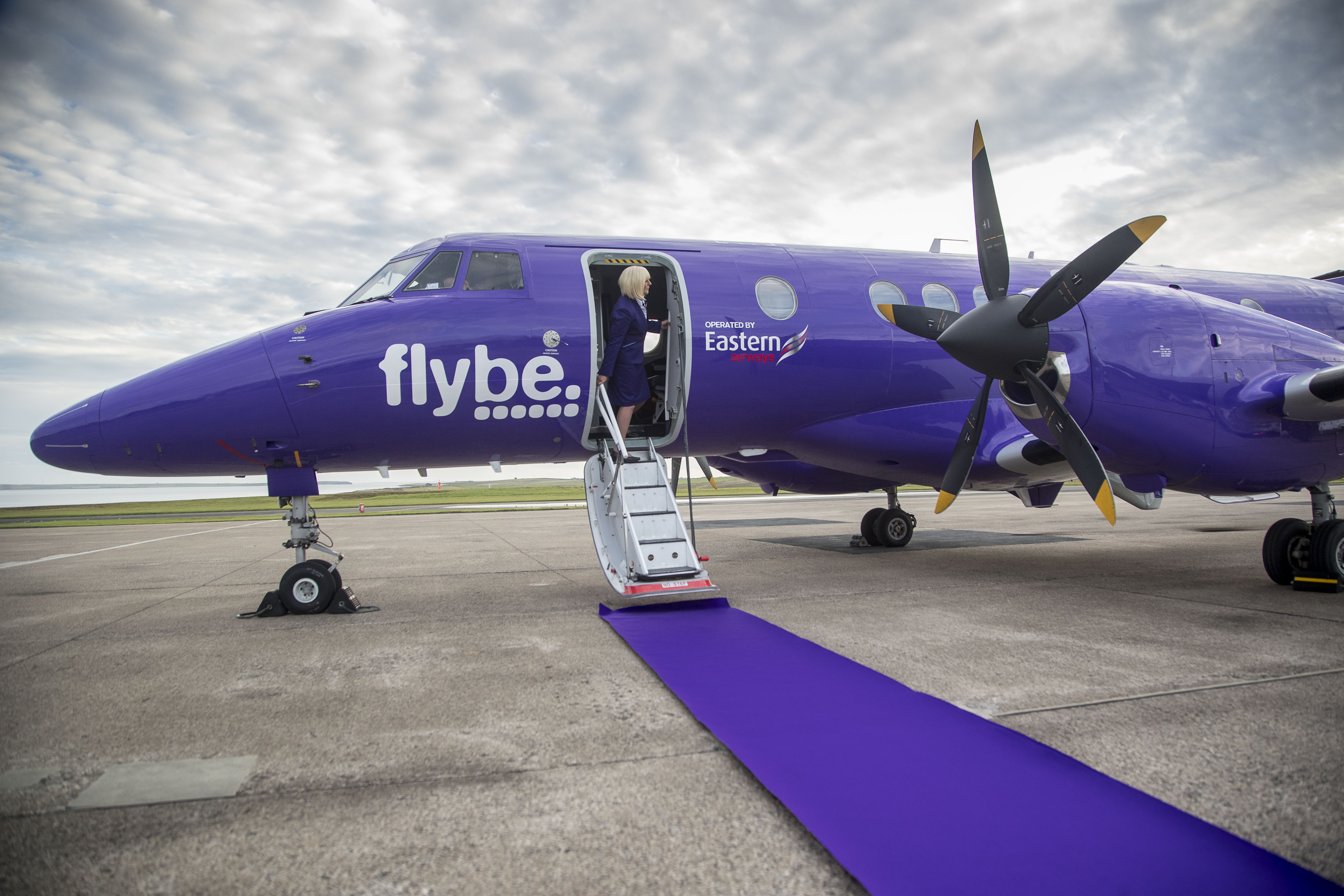 Flybe are the equity partner of Eastern Airways.