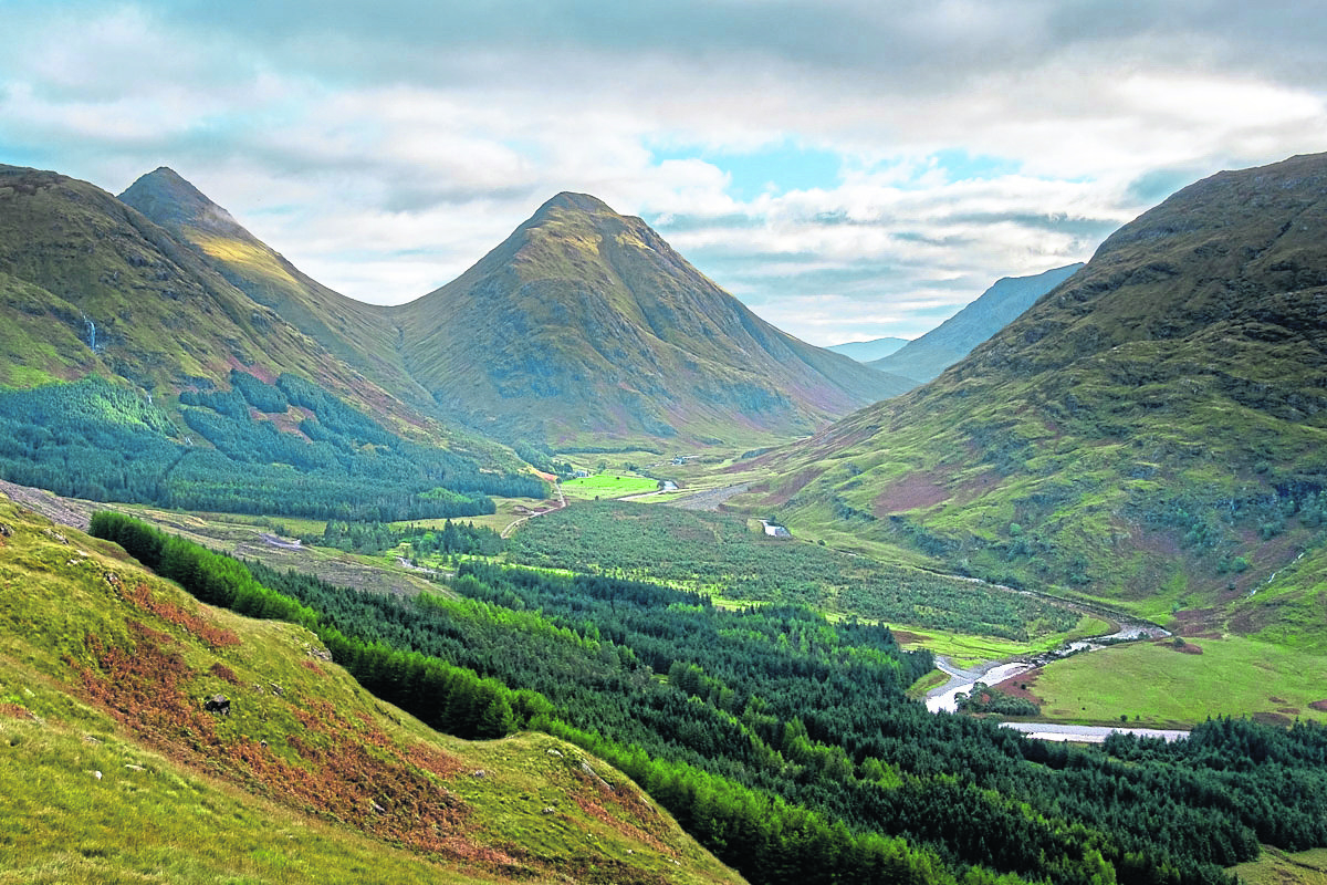Landmark: Glen Etive welcomes thousands of visitors each year and was made famous worldwide when it appeared in the hit James Bond film Skyfall in 2012