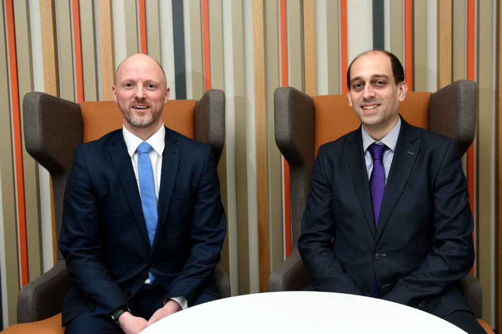 Scott Robertson, Central North Sea area manager and Nick Richardson, Head of Exploration and New Ventures at OGA