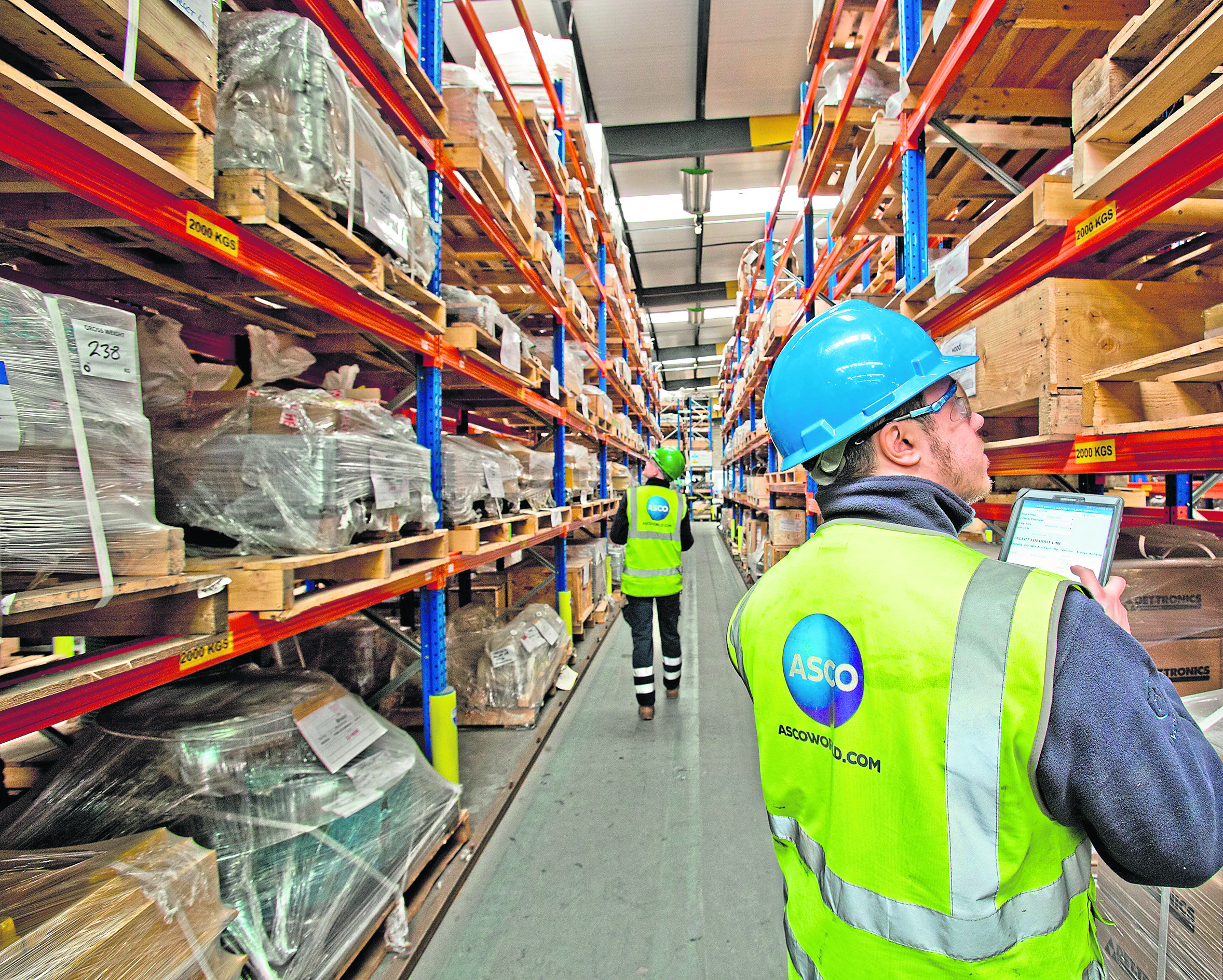 GOOD ECONOMICS: ASCO’s work as a specialist in materials and logistics management will undergo new efficiency savings