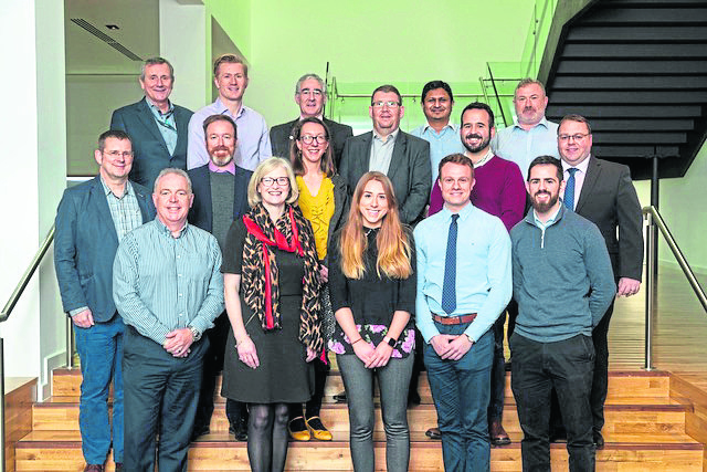 Participants in the Oil and Gas Industry Project Management Mentoring Programme, which is co-ordinated by the Engineering Construction Industry Training Board (ECITB).