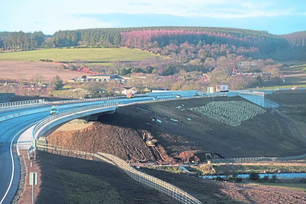 Newly open Don Bridge near Dyce
Picture By Kath Flannery
19/02/19