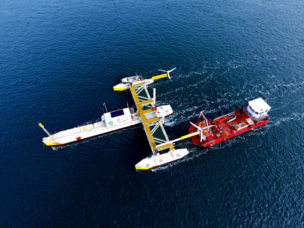 PLAT-I tidal energy platform.