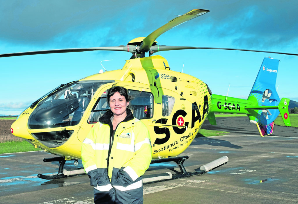 Cara Baird, SCAA Regional Fundraising Manager for the North East of Scotland
Picture by Graeme Hart. 
Copyright Perthshire Picture Agency
Tel: 01738 623350  Mobile: 07990 594431