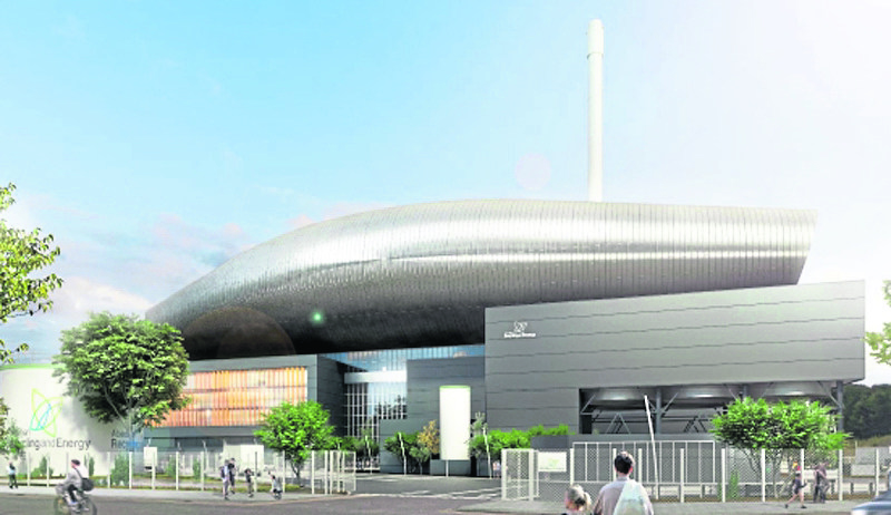 OPINION DIVIDED: An artist’s impression of the incinerator which is planned for Tullos in Aberdeen