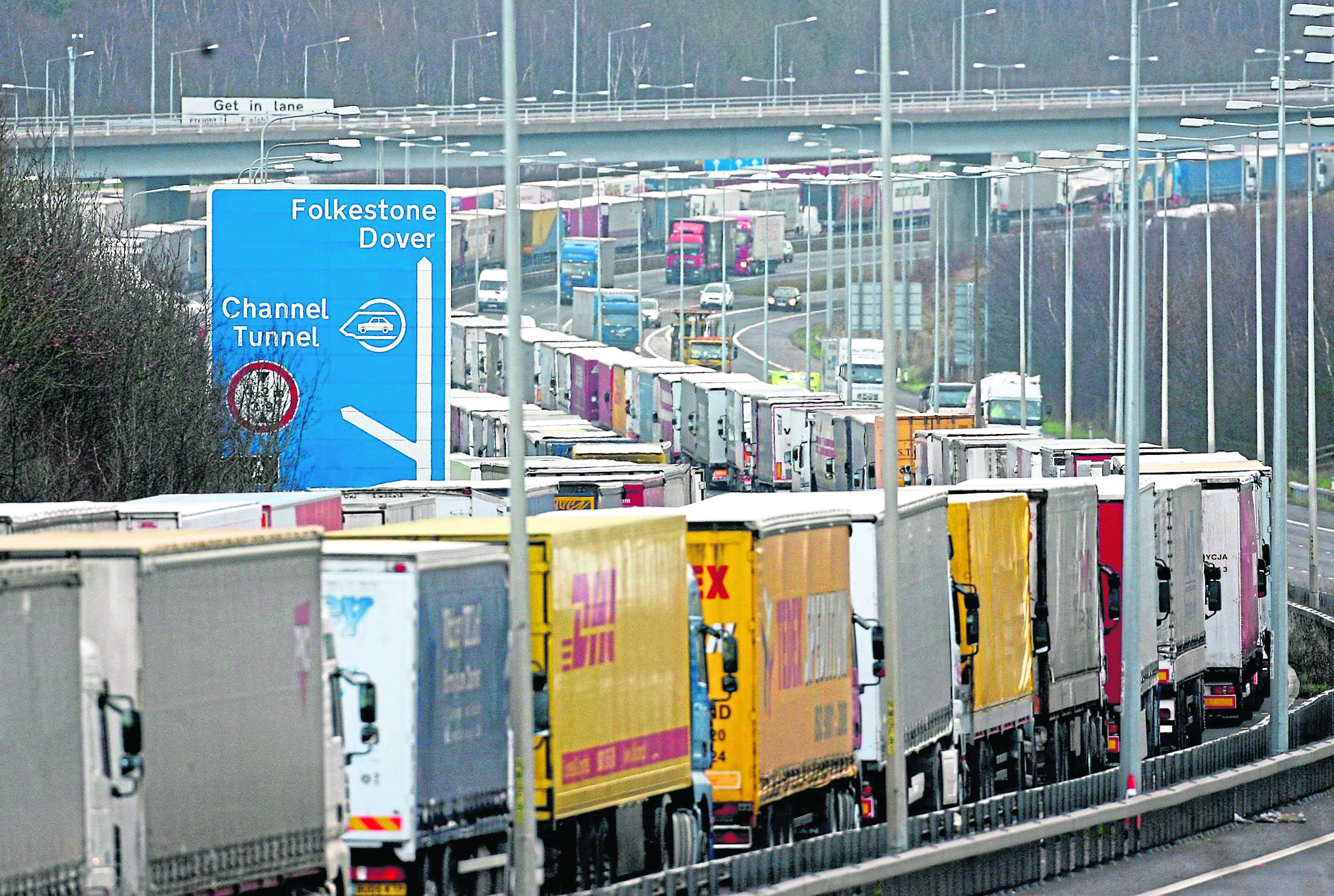 IN A JAM: Major disruption at key ports is among the unwanted likely consequences of a no-deal Brexit