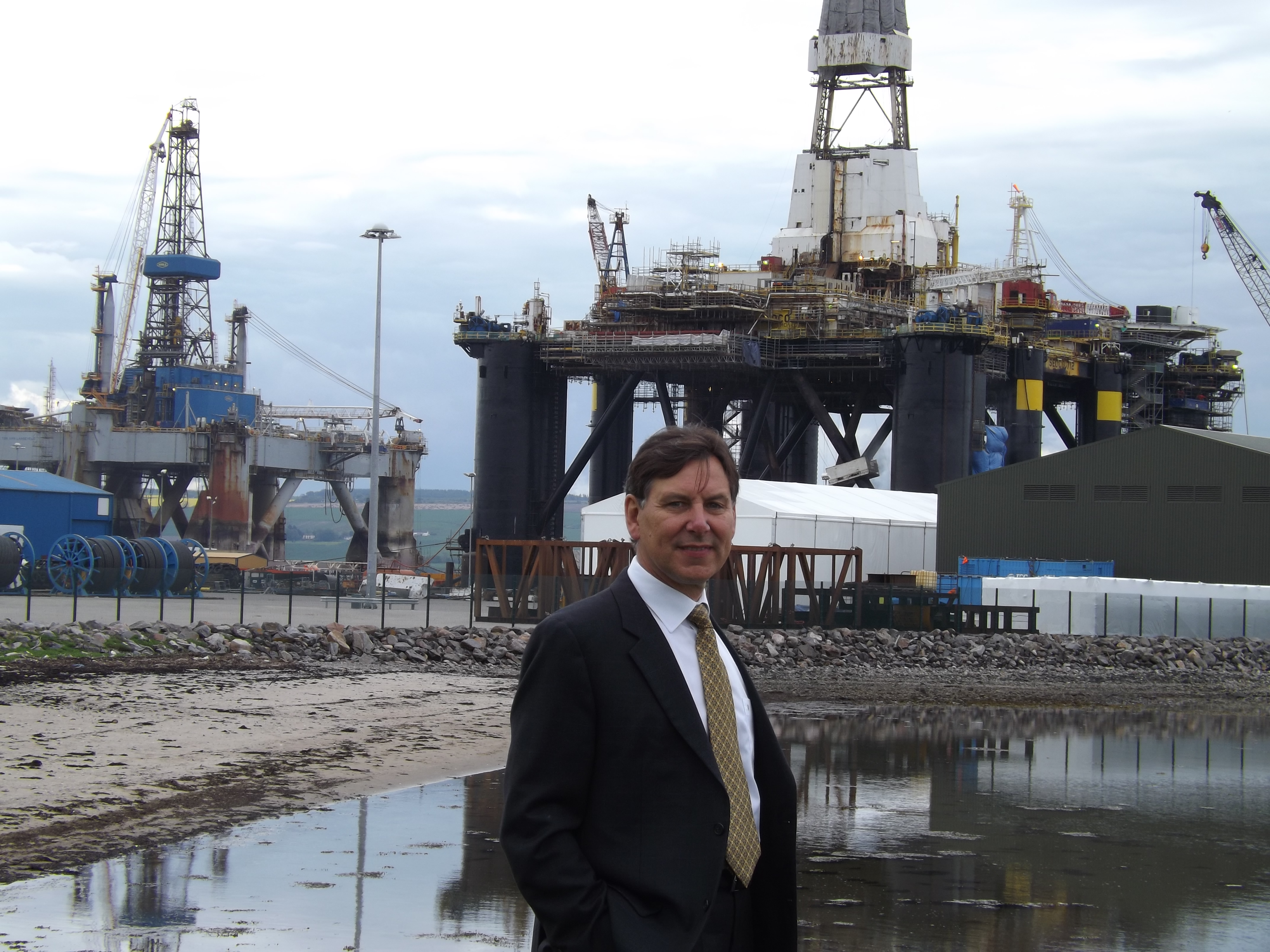 Port of Cromarty Firth (PCF) chief executive, Bob Buskie