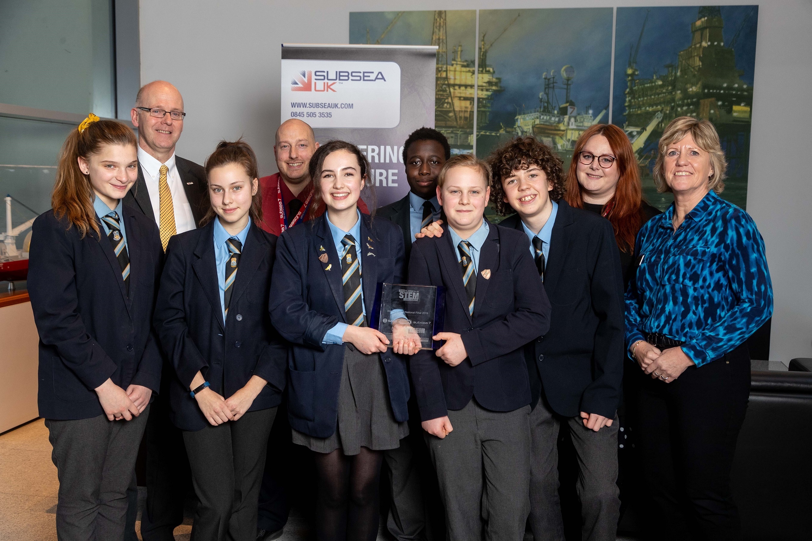 A team of pupils from All Saints Catholic High School in Sheffield have been crowned champions of the Subsea UK 2019 STEM Challenge.