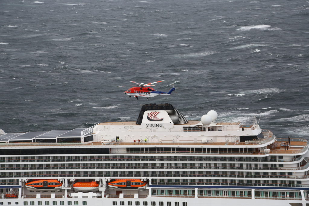 norwegian cruise ship rescue