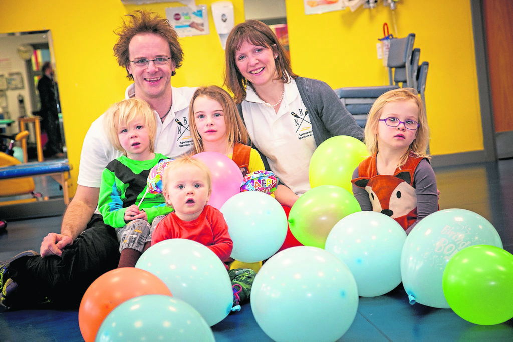 L-R Peter Rhodes, Kate Rhodes, Zach, Heidi, Cedar and Poppy.

Father-of-four set to row into record books with trans-Atlantic crossing in self-built boat for charity

Peter Rhodes aims to raise £50,000 for Royal Aberdeen Childrens Hospital after staff saved new-born sons life


pics from The Big Partnership