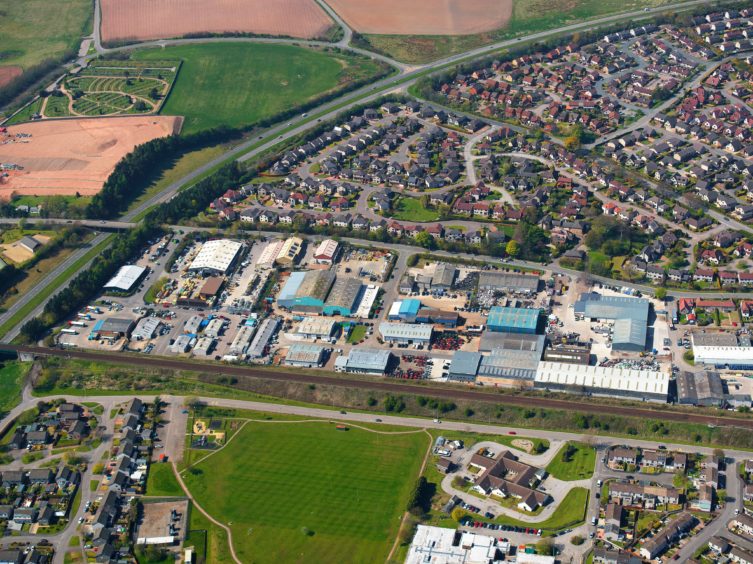 Spurryhillock Industrial Estate in Stonehaven