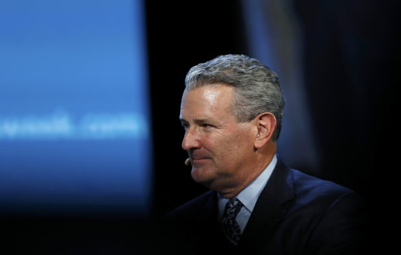 Al Walker, president and chief executive officer of Anadarko Petroleum Corp., speaks during the 2017 CERAWeek by IHS Markit conference in Houston, Texas, U.S., on Wednesday, March 8, 2017. Photographer: Aaron M. Sprecher/Bloomberg