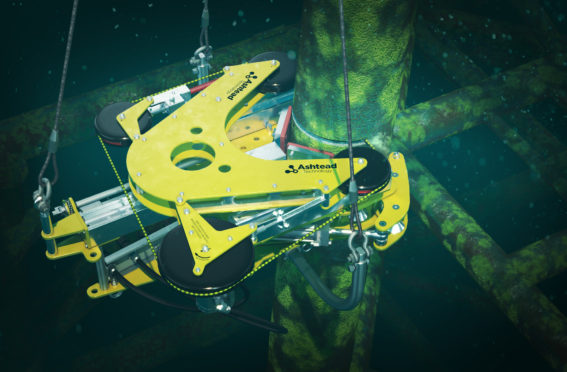 A diamond wire saw, one of the new assets in Ashtead Technology's fleet following its acquisition of Aqua-Tech Solutions
