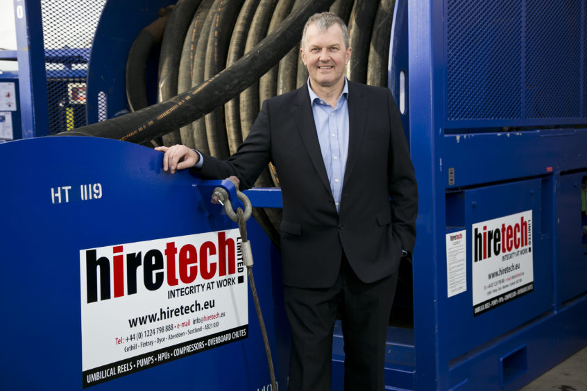 Andy Buchan, chief executive, Hiretech