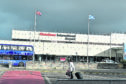 Aberdeen International Airport - The UK Transport Secretary Chris Grayling visite the new terminal at the airport. Picture by COLIN RENNIE October 26, 2017.