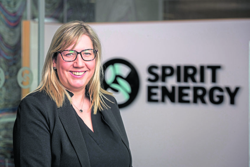 top job: Carla Riddell returned to Spirit Energy after maternity leave as senior vice-president for west of Shetland