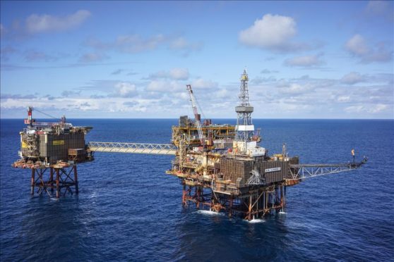 Production was shut down at Claymore (pictured), as well as the Golden Eagle and Tartan installations.
