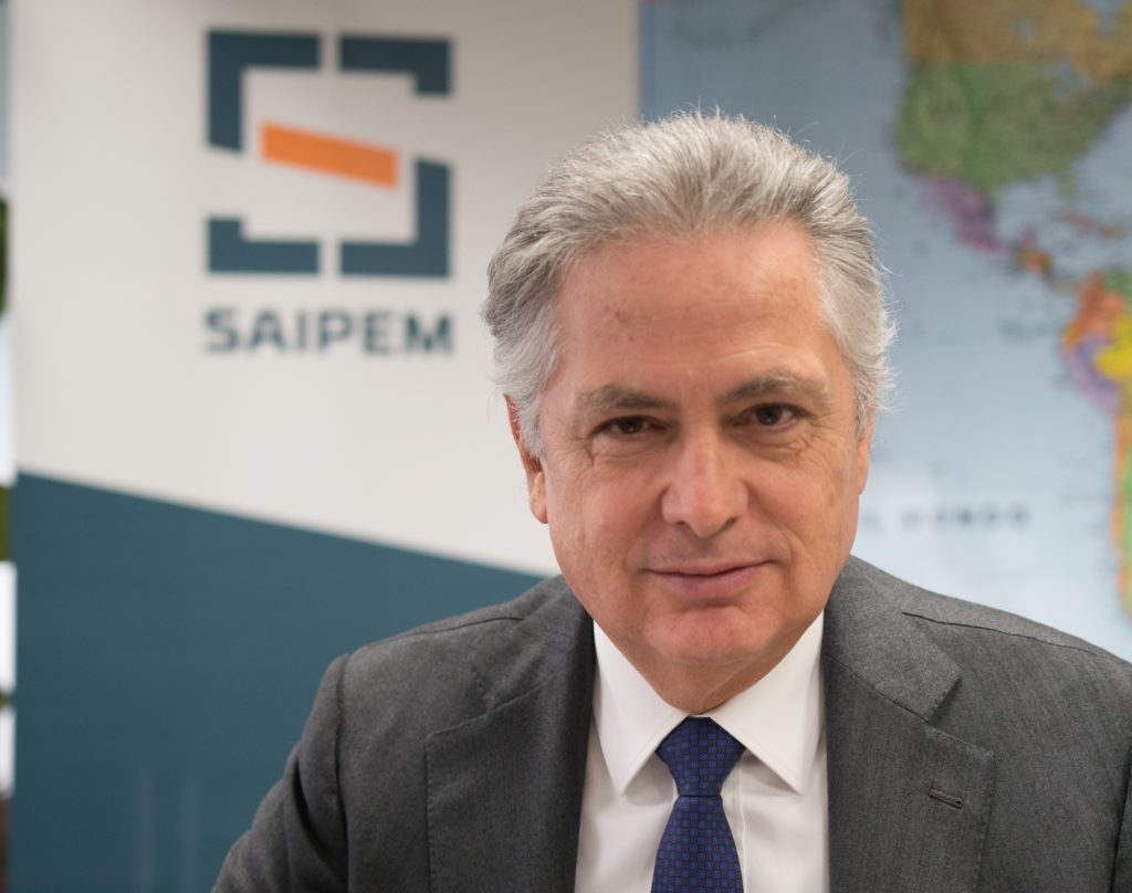 Saipem chief executive, Stefano Cao.