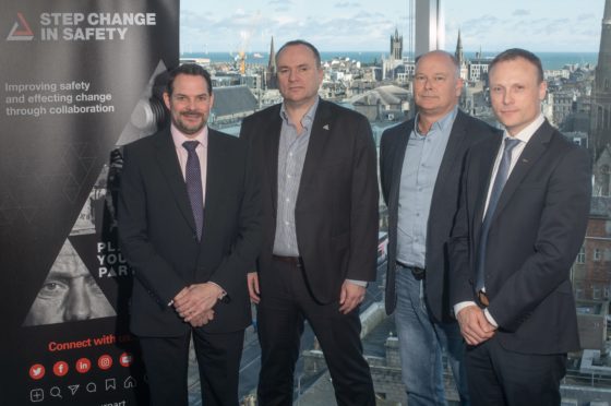 (L-R) Matt Rhodes, Craig Wiggins, Bob Fennell, and Mark Hobbs.
Picture by Abermedia / Michal Wachucik