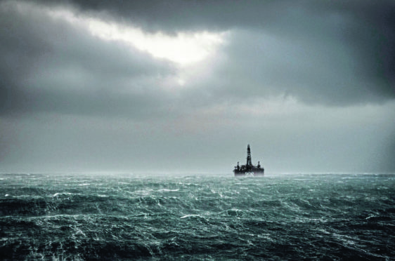 Winter in the North Sea