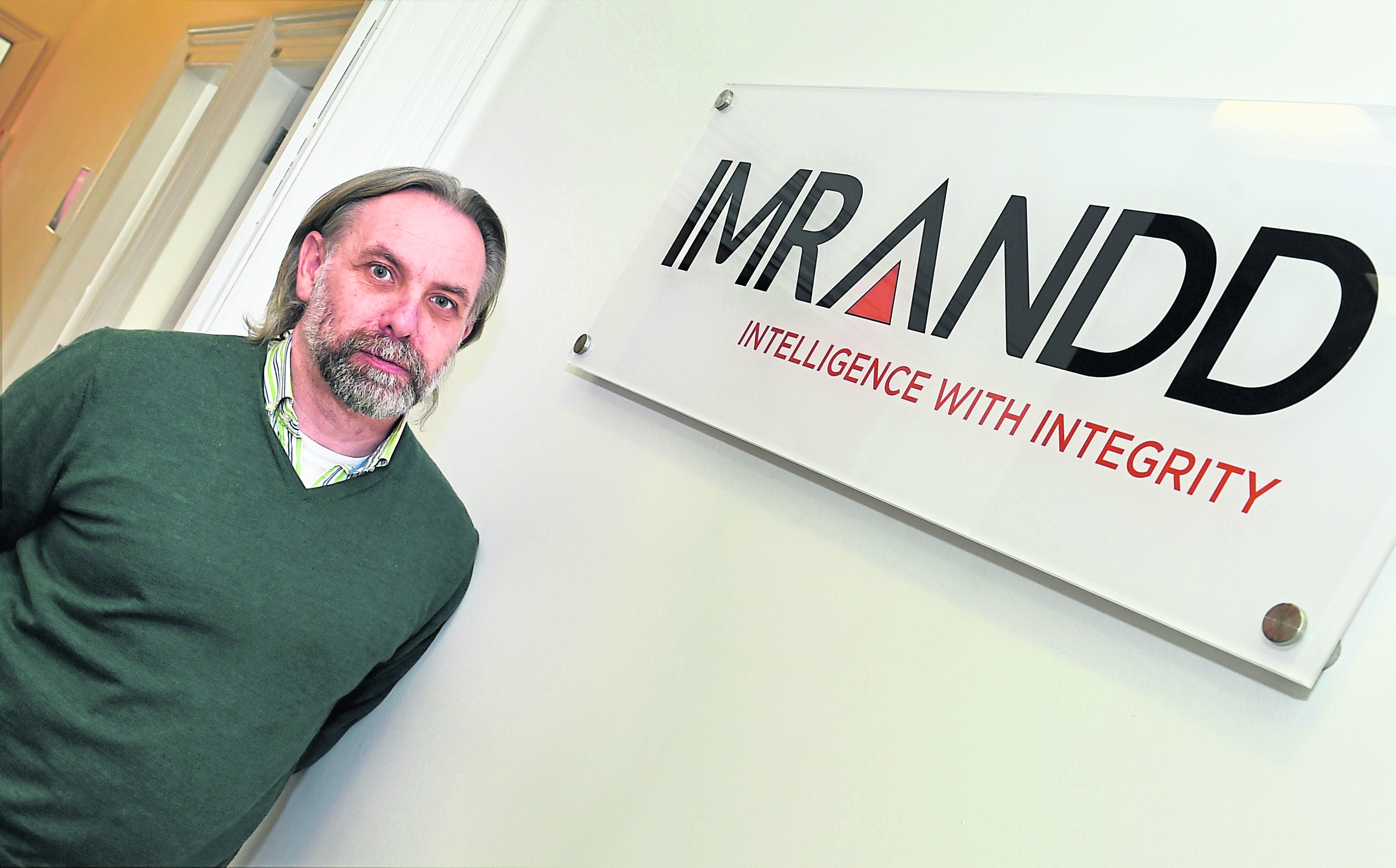 IMRANDD CEO Innes Auchterlonie.
Picture by COLIN RENNIE April 14, 2019.