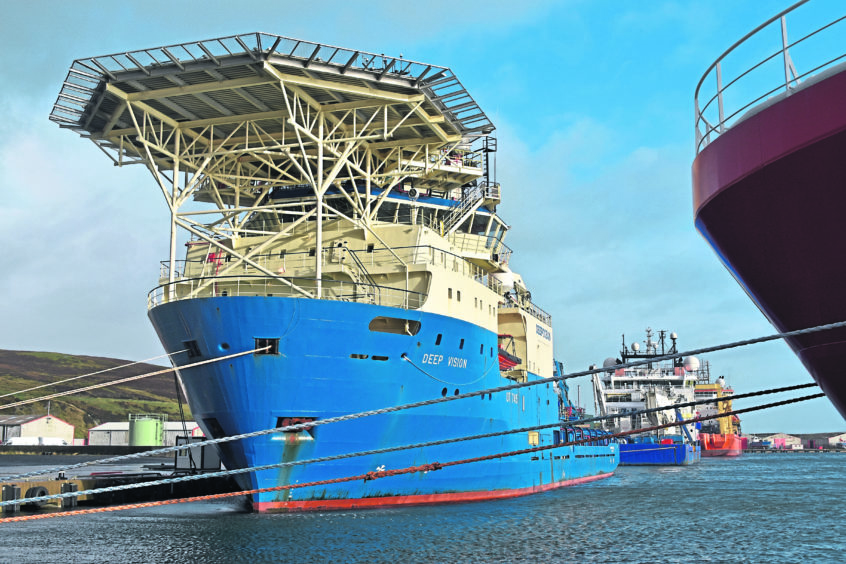 Oil traffic has increased at Lerwick harbour