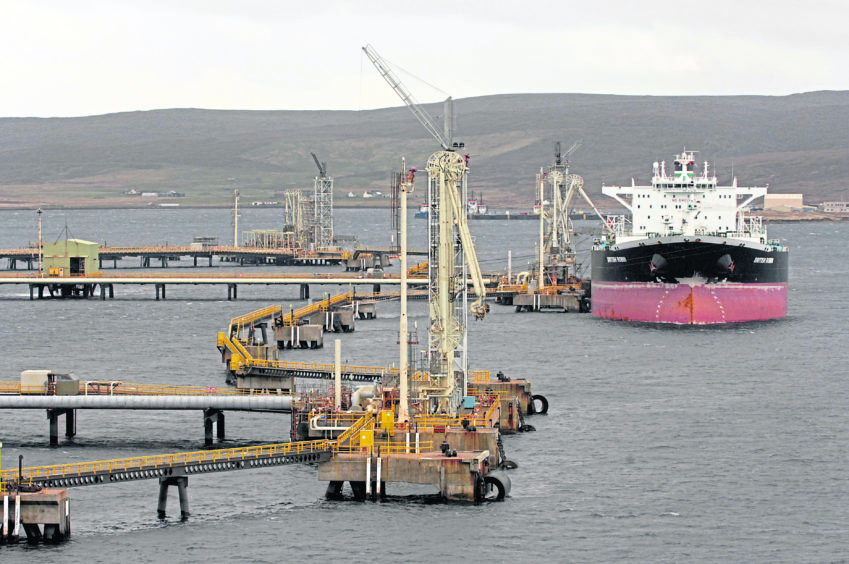 Sullom Voe strike action